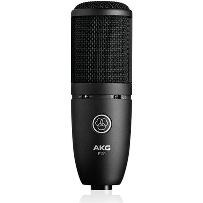 AKG P120 Large Diaphragm Condenser Microphone with Cardioid Polar Mic Pattern (P-120 P 120)