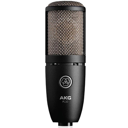 AKG P220 Pro Audio Large Diaphragm Condenser Microphone (P-220 P 220 Mic)