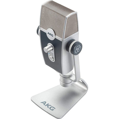 AKG Pro Audio LYRA Ultra HD Multi Pattern USB Condenser Microphone (C44-USB C44USB C44 Mic)