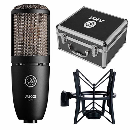 AKG P220 Pro Audio Large Diaphragm Condenser Microphone (P-220 P 220 Mic)