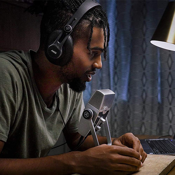 AKG Pro Audio LYRA Ultra HD Multi Pattern USB Condenser Microphone (C44-USB C44USB C44 Mic)