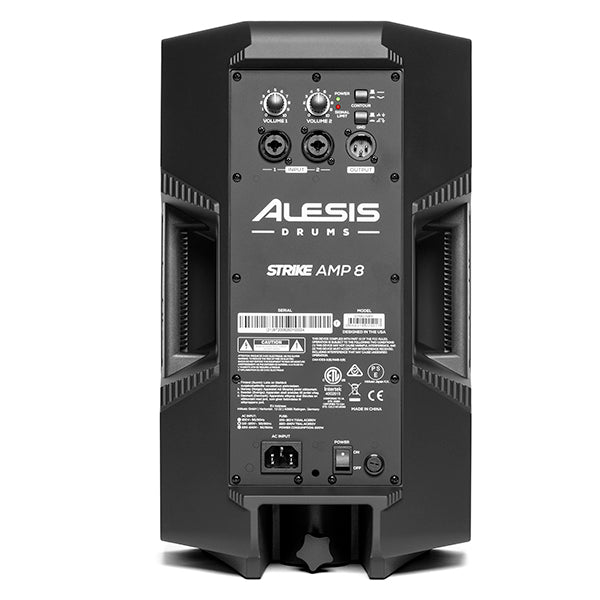 Alesis Strike Amp 8 2000 Watt 1x8 Inch Powered Drum Amp Monitor Amplifier Speaker