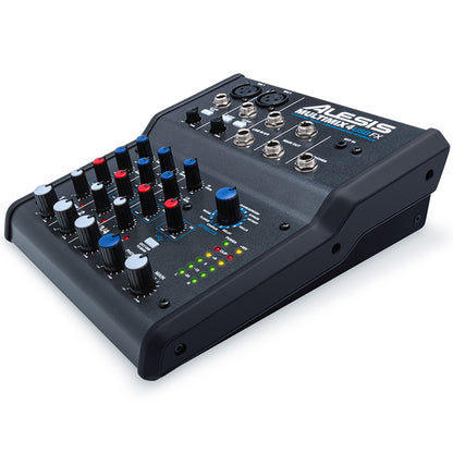 Alesis MultiMix 4 USB FX 4-Channel Mixer with Effects and USB Audio Interface (Multi Mix)