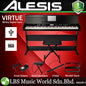 Alesis Virtue 88 Key Digital Piano with Wood Stand & Adjustable Bench with 3 Pedal and Velocity Touch Response