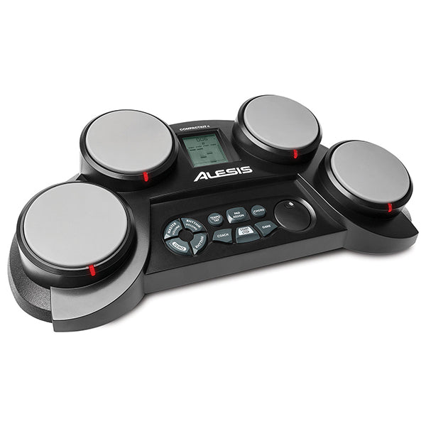 Alesis CompactKit 4 Pad Portable Electronic Tabletop Drum Set Kit (Compact Kit 4)