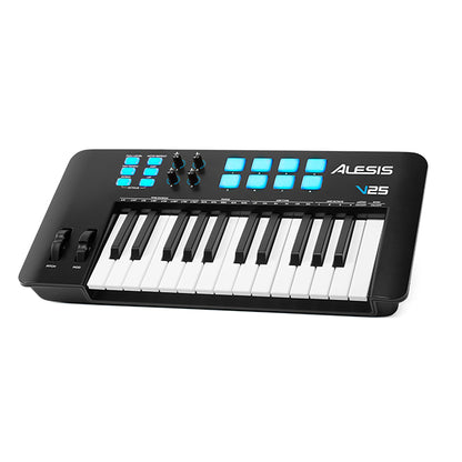 Alesis V25 MKII 25 Key USB Midi Keyboard Controller with Pad (V-25 V 25 MK2)