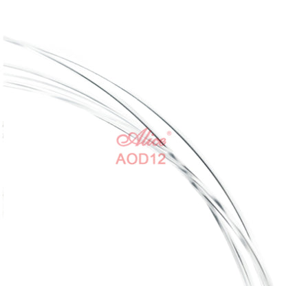 Alice AOD12 12 String Strings Set G-D-A-E-B-F Nylon Core Silver Plated Copper Alloy Winding