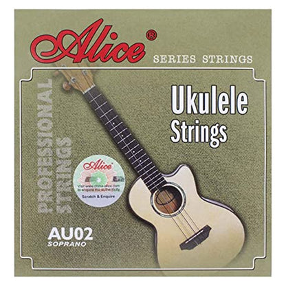 Alice AU04 AU02 Ukulele Nylon Set String (AU 04 AU 02)