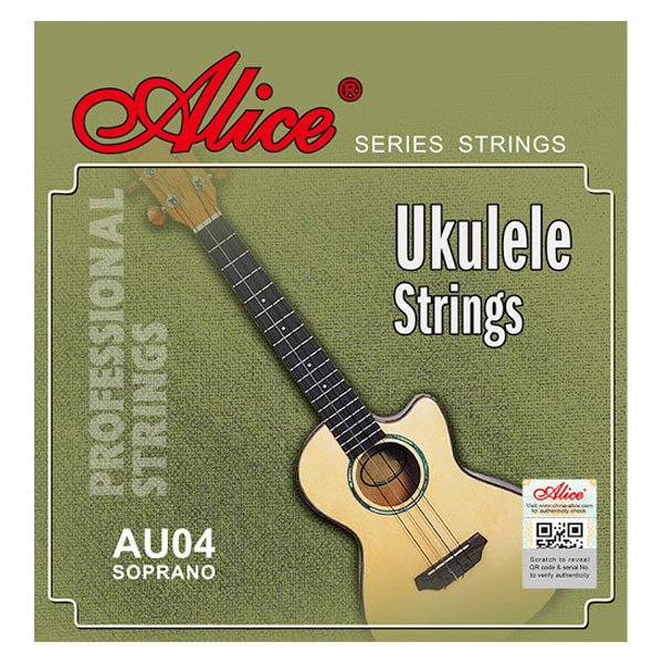 Alice AU04 AU02 Ukulele Nylon Set String (AU 04 AU 02)