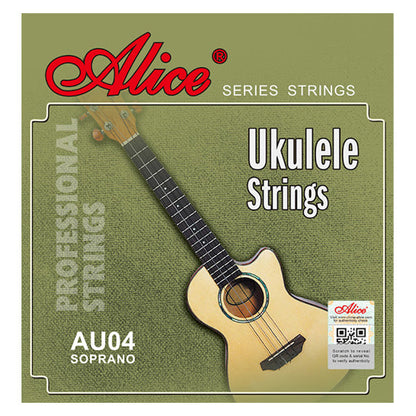 Alice AU04 AU02 Ukulele Nylon Set String (AU 04 AU 02)