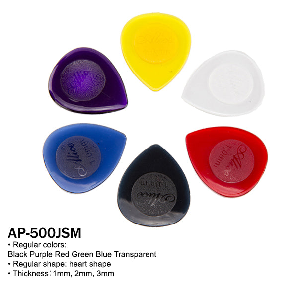 Alice AP 120B2 500JSM 600A 600F 600G Guitar Picks for Acoustic Classical and Ukulele - 1 Pcs Only (Random Size)