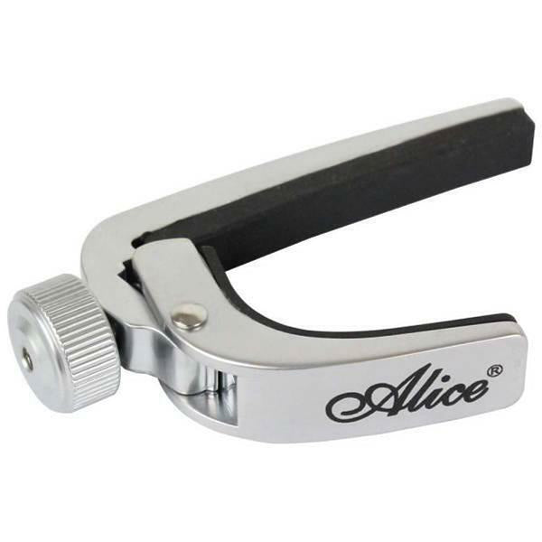 Alice A007J Adjustable Guitar Capo with Quick Release Minimalistic Design to Clamp - Random Colour (A007)
