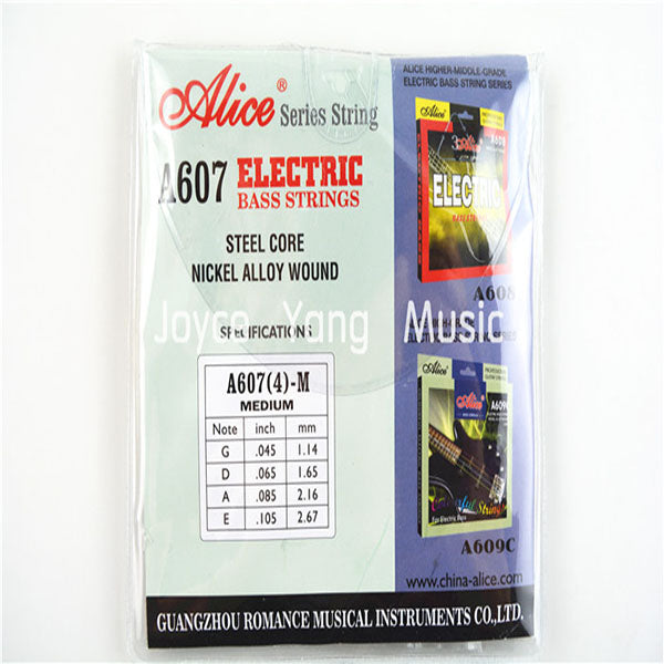 Alice A607 Steel Core Nickel Alloy Wound Electric Bass 4 String Bass Guitar String