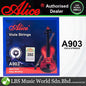 Alice A903 Viola String Set Steel Core Nickel Silver (A 903)
