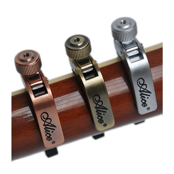 Alice A007J Adjustable Guitar Capo with Quick Release Minimalistic Design to Clamp - Random Colour (A007)