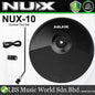 NUX 10 Inch Cymbal Pad Set Extension Kits with Joint Clip and Holder for DM-110