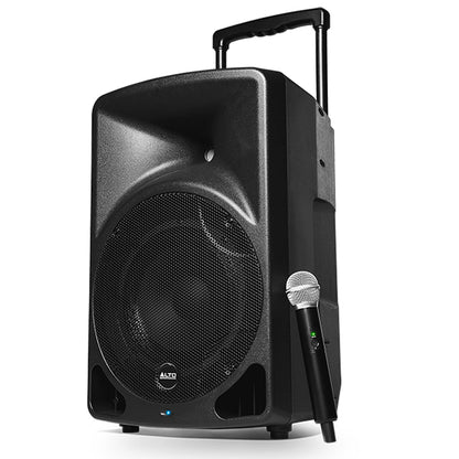 Alto Professional Transport 12 400 Watt Battery Powered Speaker Sound System With Wireless Microphone (Transport12)
