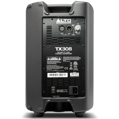 Alto Professional TX308 350W 8 Inch Powered Speaker with Stand and Cable