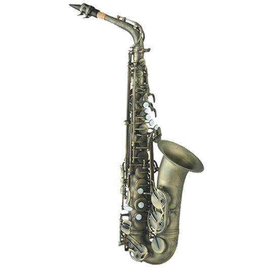 Antigua AS4240 Eb Professional Power Bell Alto Saxophones with Contour Case