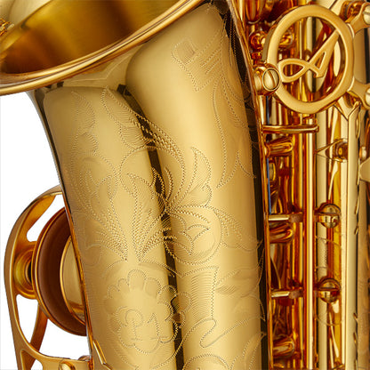 Antigua AS6200VLQ ProOne Eb Alto Saxophone Vintage Laquer Finish with Contour Case (AS6200)