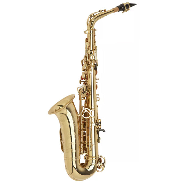 Antigua AS3220LQ Eb Alto Saxophone Clear Lacquer Finish with Case (AS3220)