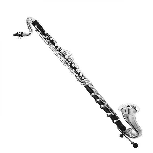 Antigua CL3510S Bb Bass Clarinet Nickel Plated with Case (CL3510 S)