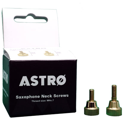 Antigua Astro Saxophone Neck and Lyre Screw for Alto Tenor and Soprano Sax Fit Yamaha Selmer (WPATS03LQ-BX)