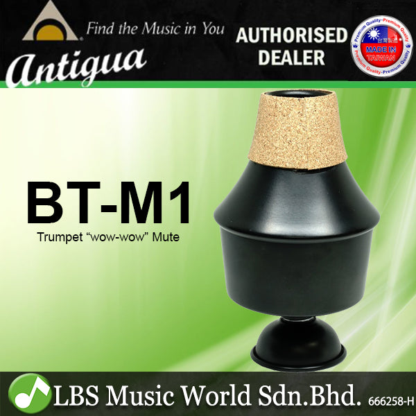 Antigua BT-M1 Power Tone Trumpet Wow Wow Mute - Black (BTM1)
