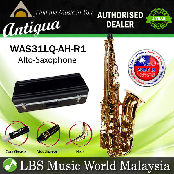 Astro by Antigua WAS31LQ-AH Eb Alto Saxophone Lacquer With Case (WAS31LQAH)