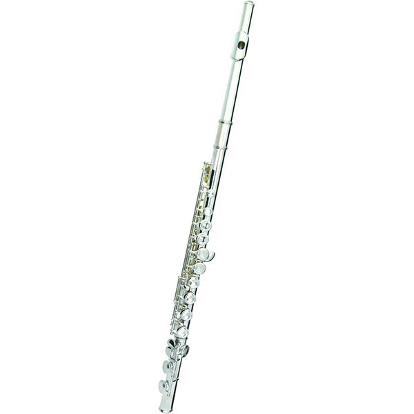 Antigua FL2410 Vosi Student Flute Open Hole C Key Silver Plated With Case (FL 2410)