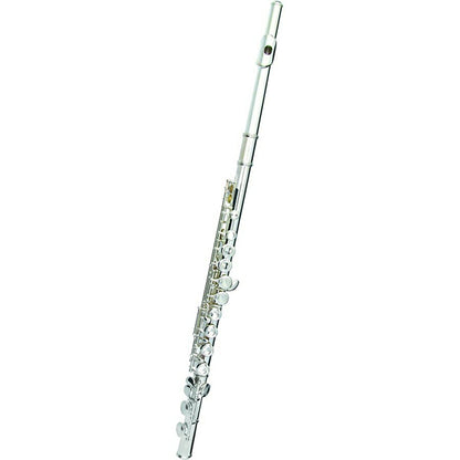 Antigua FL2410 Vosi Student Flute Open Hole C Key Silver Plated With Case (FL 2410)