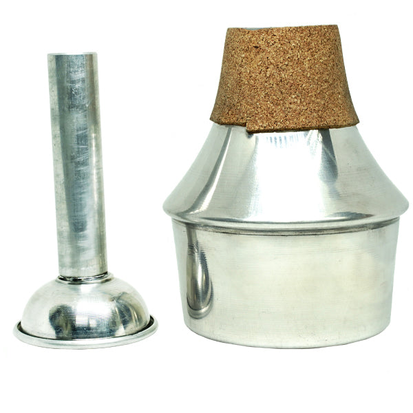 Antigua BT-M2 Power Tone Trumpet Wow Wow Mute - Silver (BTM2)