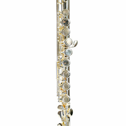 Antigua FL2410 Vosi Student Flute Open Hole C Key Silver Plated With Case (FL 2410)