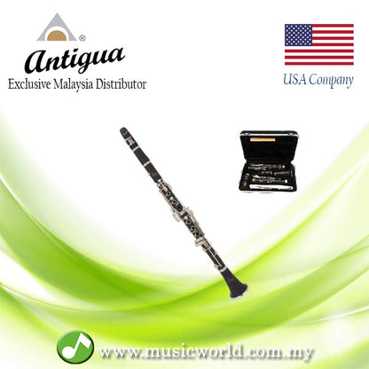 Antigua CL2220 Vosi Bb Beginner Clarinet Black Matte ABS Finished (CL-2220)