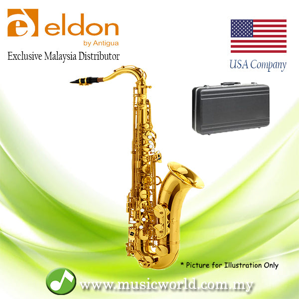 Eldon Antigua TS0242LQ ETS-22 Bb Tenor Saxophone Lacquer Tenor Sax Student Model