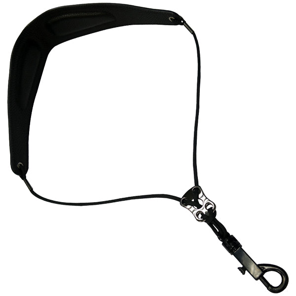 Antigua ST-32B Double Padded Leather Saxophone Neckstrap (ST32B)