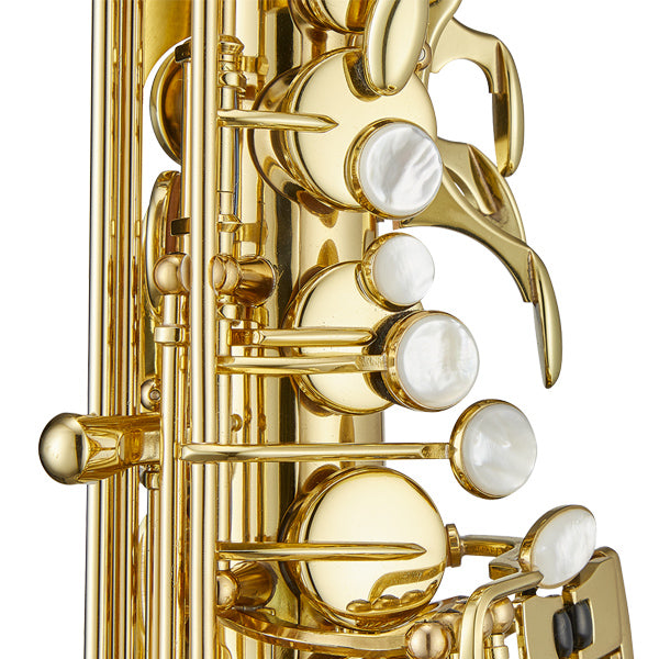 Antigua WAS4248BG Powerbell Alto Saxophone Black Nickel with Soft Bag (AS4248 BG)