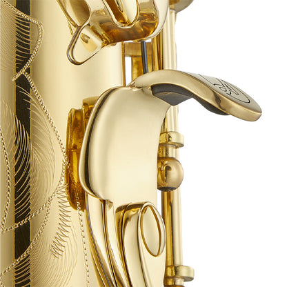 Antigua WAS4248AQ Powerbell Alto Saxophone Antigue Finish with Soft Bag (AS4248 AQ)