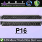 ART Pro Audio P16 16 Channel XLR Balanced Patchbay and Splitter