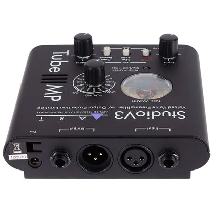 ART Pro Audio Tube MP Studio V3 Single Channel Tube Mic Microphone Instrument Preamp