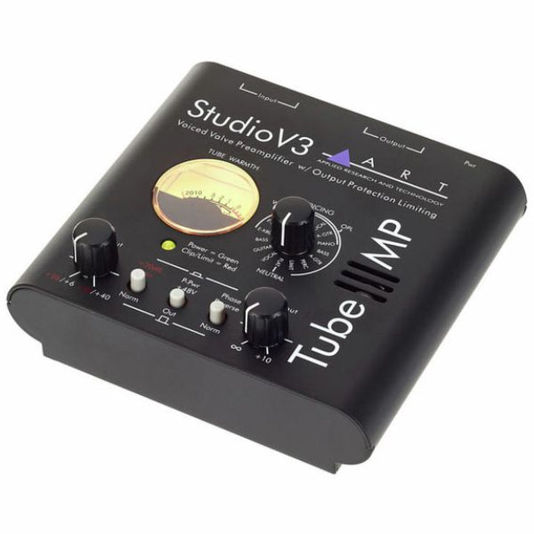 ART Pro Audio Tube MP Studio V3 Single Channel Tube Mic Microphone Instrument Preamp