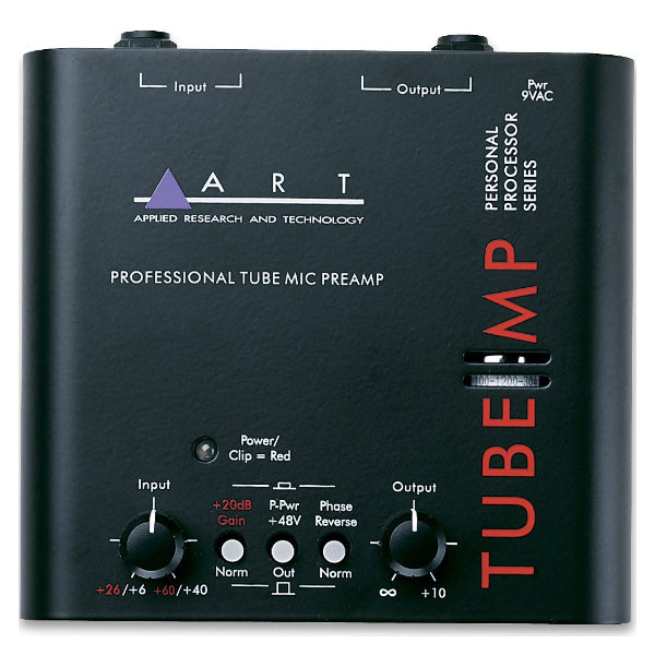 ART Pro Audio Tube MP The Original Single Channel Tube Mic Microphone Instrument Preamp
