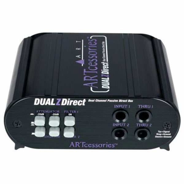 ART Pro Audio DualZDirect Dual Channel Professional Passive Direct Box (Dual Z Direct)