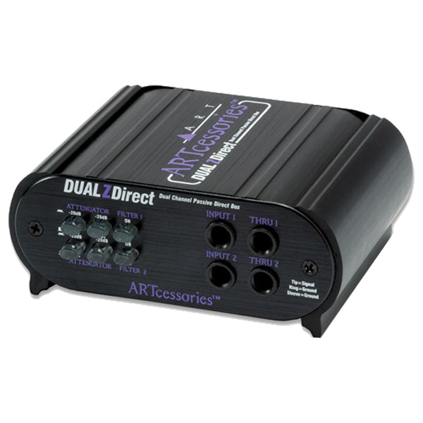 ART Pro Audio DualZDirect Dual Channel Professional Passive Direct Box (Dual Z Direct)