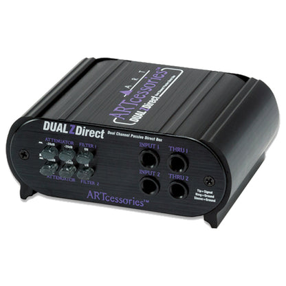 ART Pro Audio DualZDirect Dual Channel Professional Passive Direct Box (Dual Z Direct)