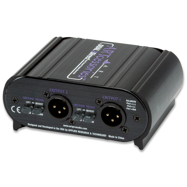 ART Pro Audio DualZDirect Dual Channel Professional Passive Direct Box (Dual Z Direct)
