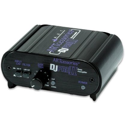 ART Pro Audio DJPre II Phono Preamplifier for DJ Controller Preamp with RIAA EQ