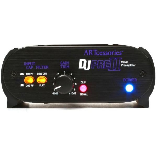 ART Pro Audio DJPre II Phono Preamplifier for DJ Controller Preamp with RIAA EQ