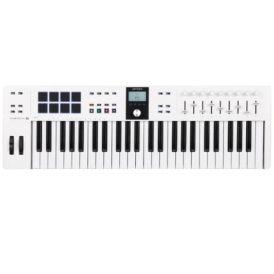 Arturia Keylab Essential 49 Keys Controller Keyboard Mk3 - White (Key Lab)