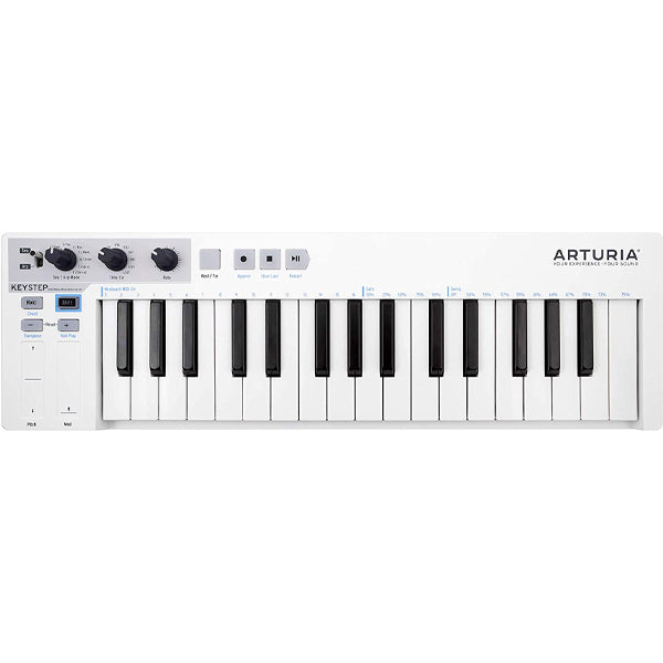 Arturia Keystep 32 Keys USB Midi Controller And Sequencer Keyboard - White (Key Step)